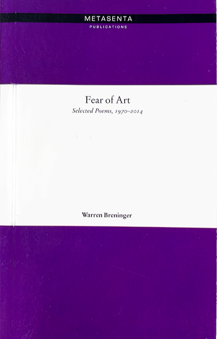 Cover Image of the book Fear of Art written by Warren Breninger